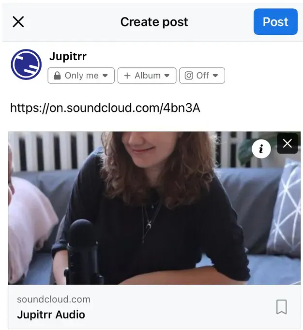 how to upload audio to facebook - Using Soundcloud to upload audio to facebook