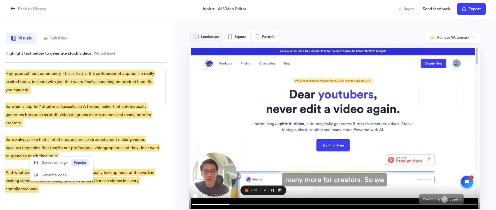 Using Jupitrr to create Closed Caption material for video