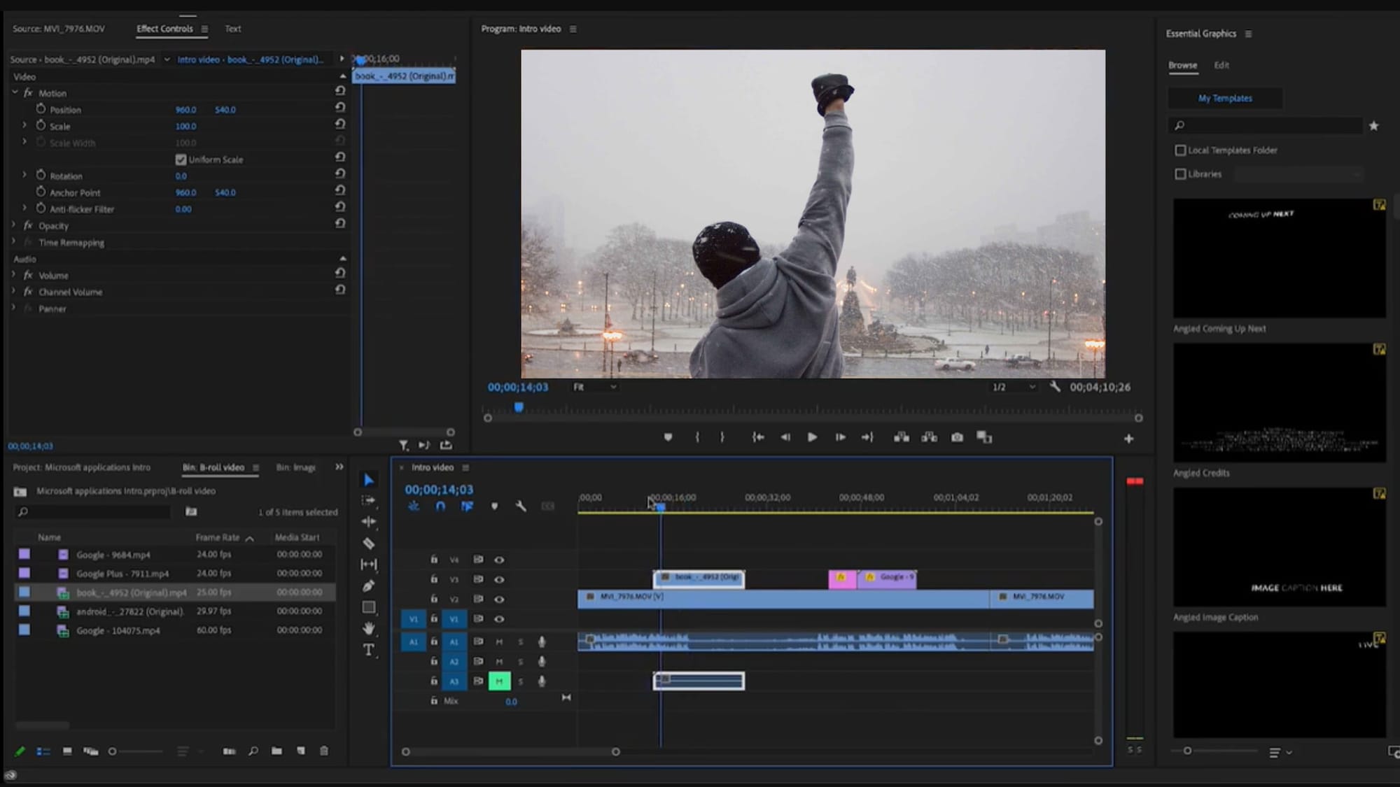 How to add B-roll in Premiere Pro - Import B-roll footage clips that you want to add to your video