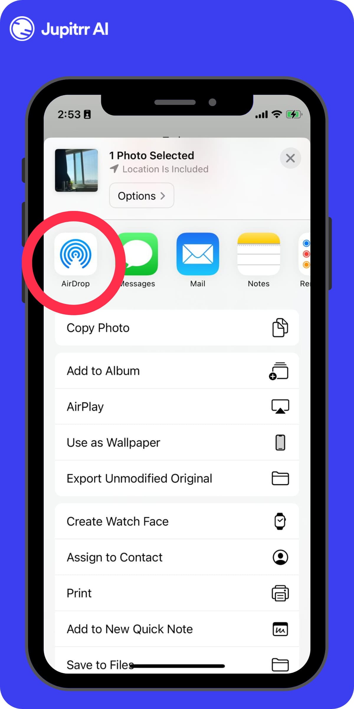 How to send long videos on iPhone using Airdrop