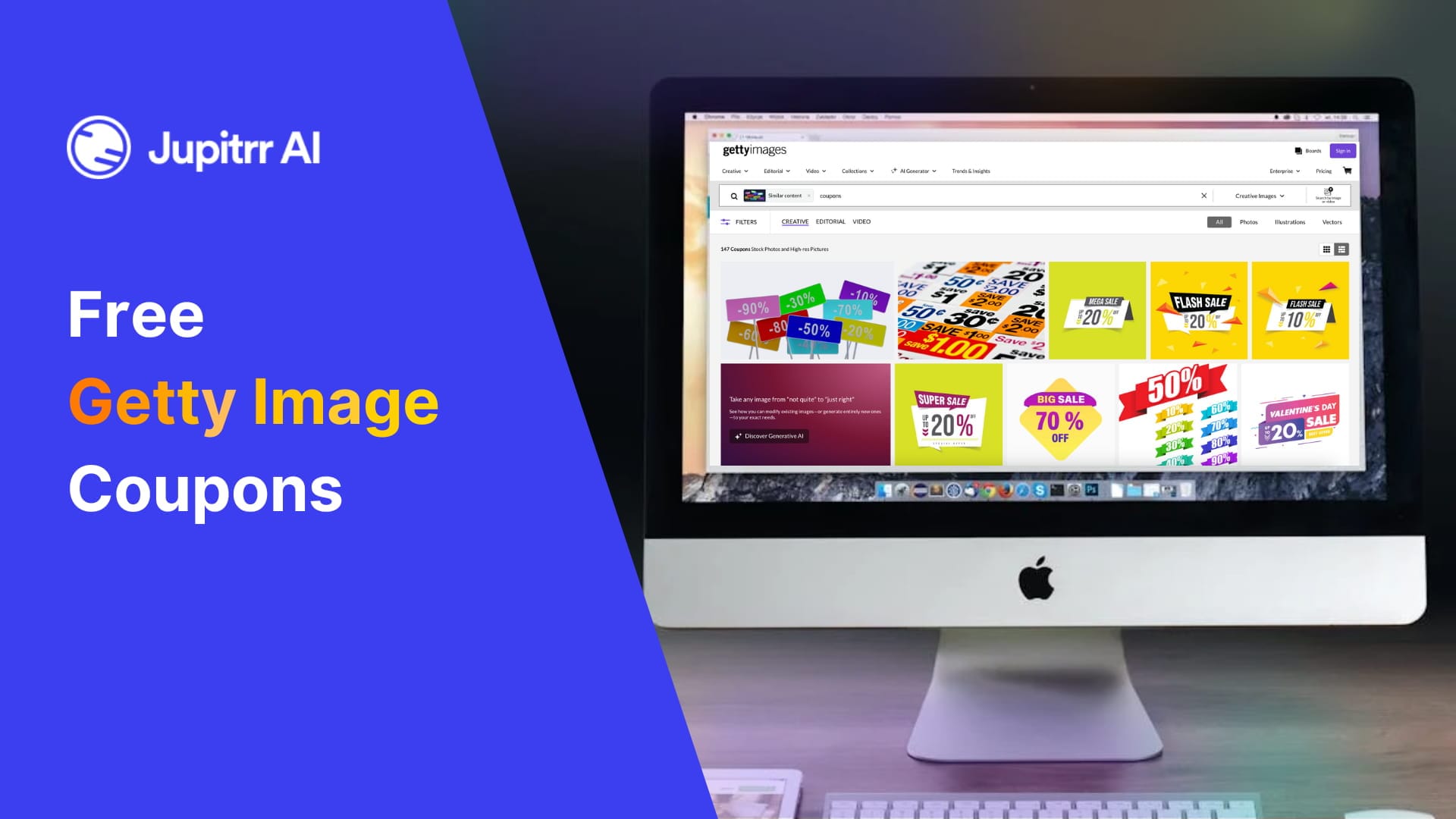 Getty Images Coupon - Get Free Access to Getty Images for Talking Head Videos