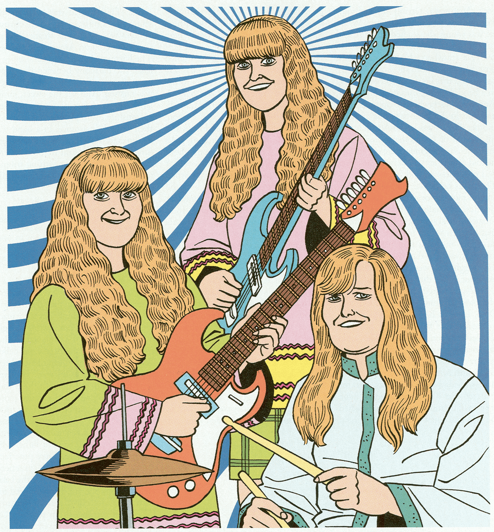 Large illustration of the Shaggs