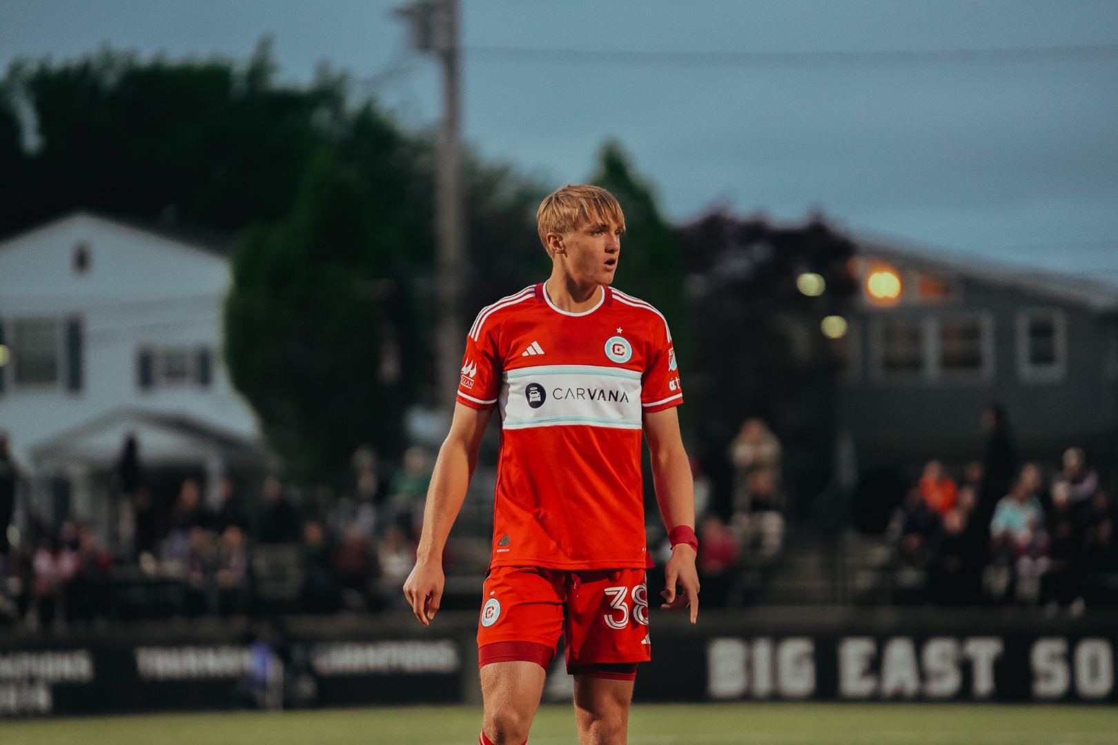Christopher Cupps plays against the New England Revolution in the Round of 16 US Open Cup match on May 20, 2025