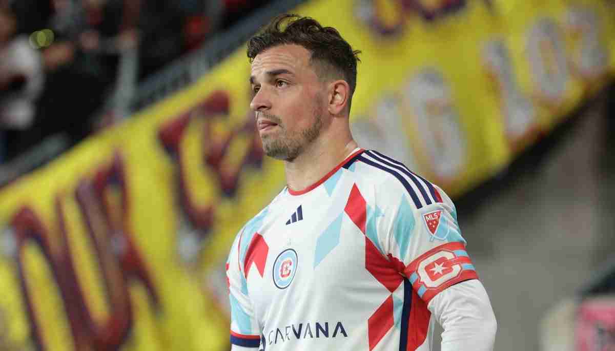 Chicago Fire soccer player Xherdan Shaqiri close up shot