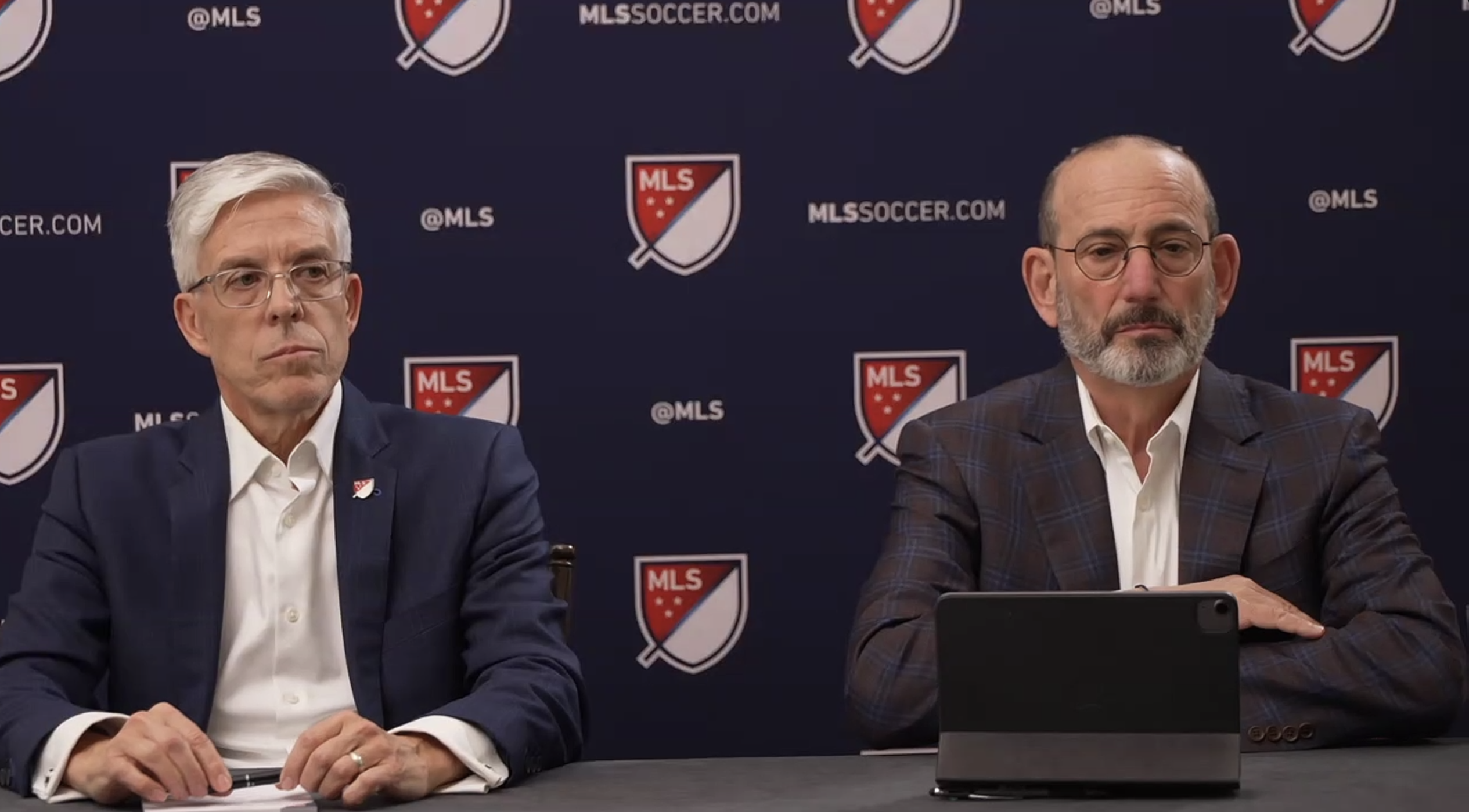 Don Garber and Nelson Rodríguez speak about the schedule change