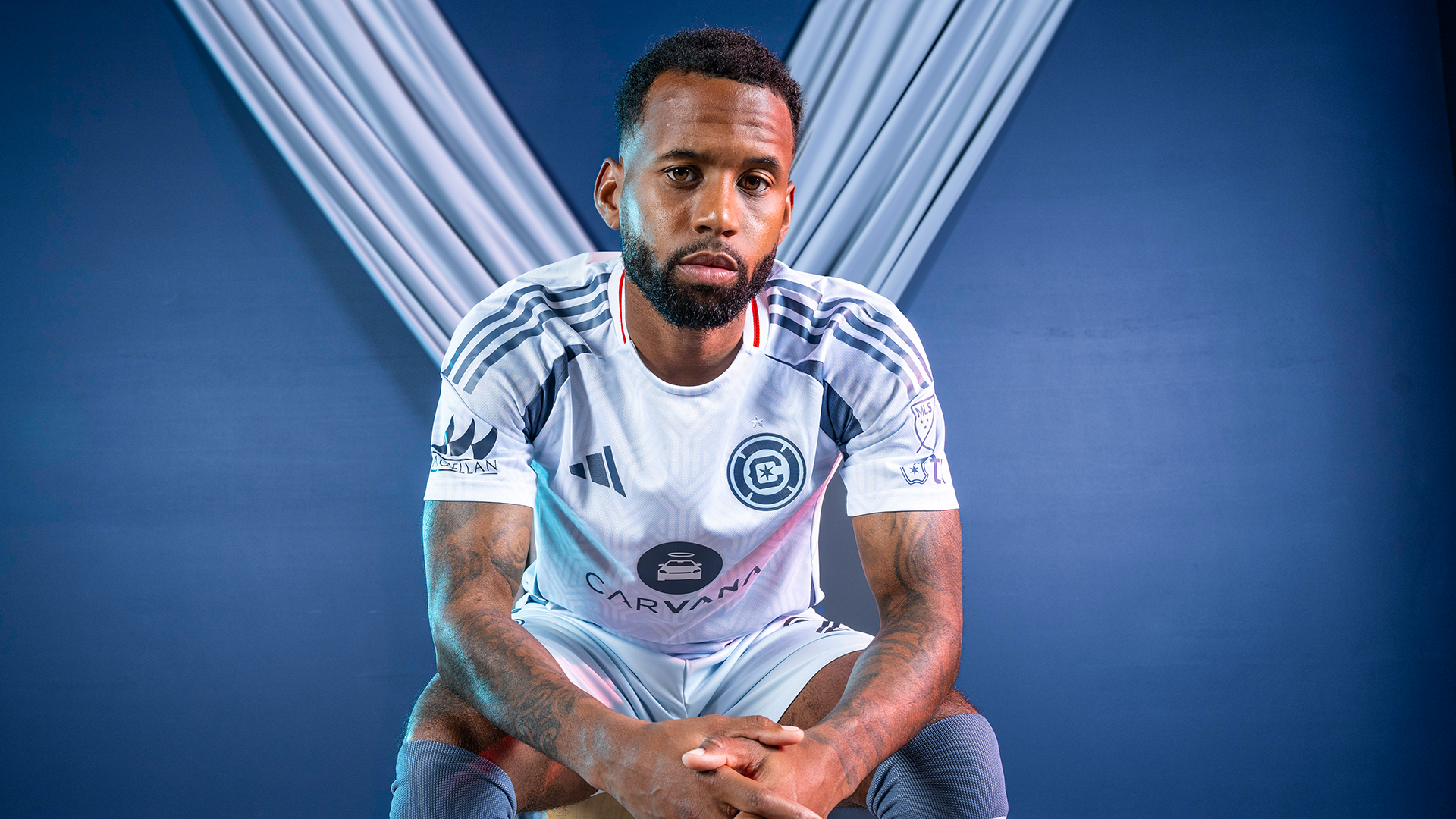 Chicago Fire FC Municipal Kit Kellyn Acosta promo photo