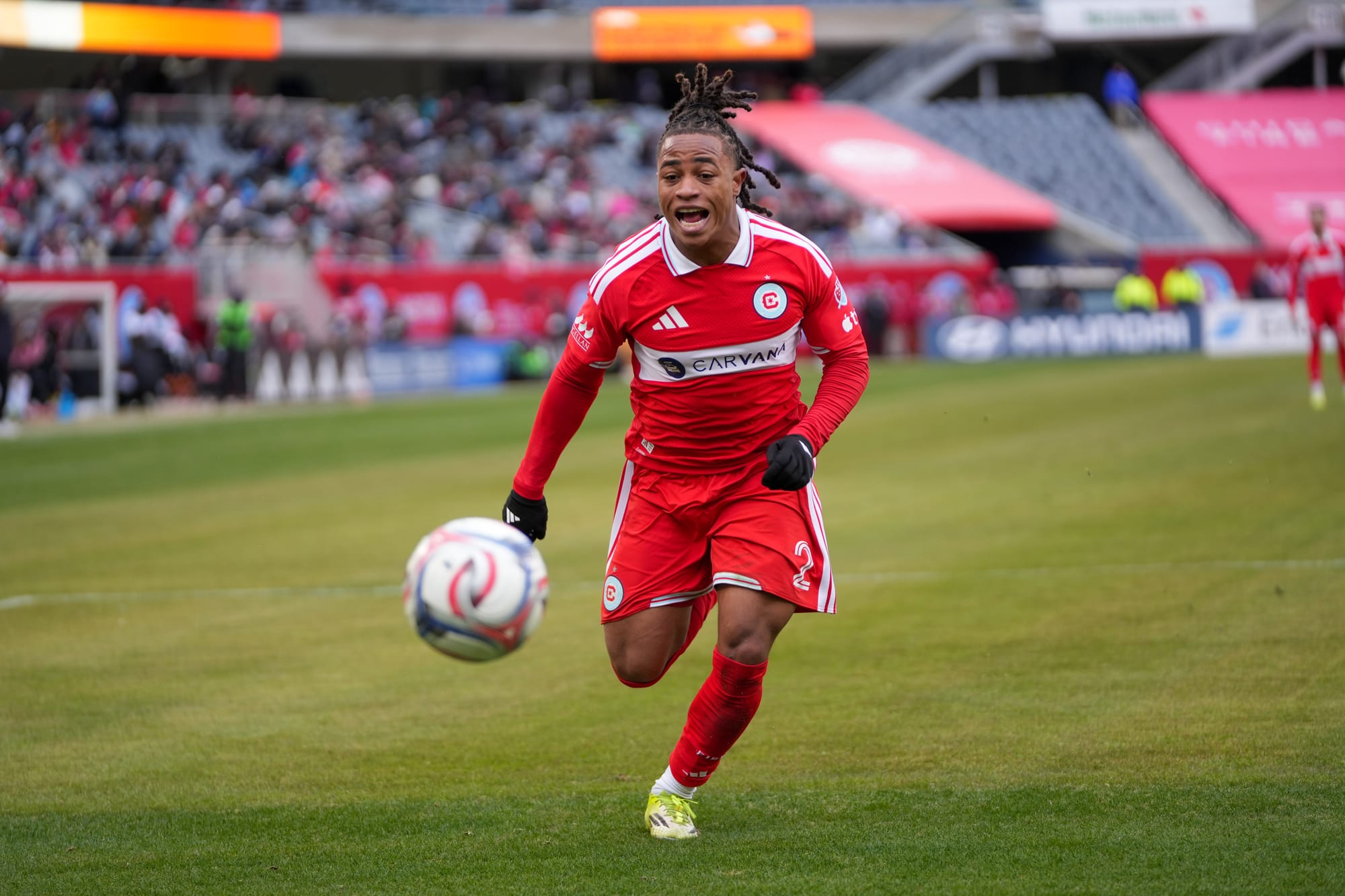 Leonardo Barroso features for the Chicago Fire in MLS against CF Montréal.