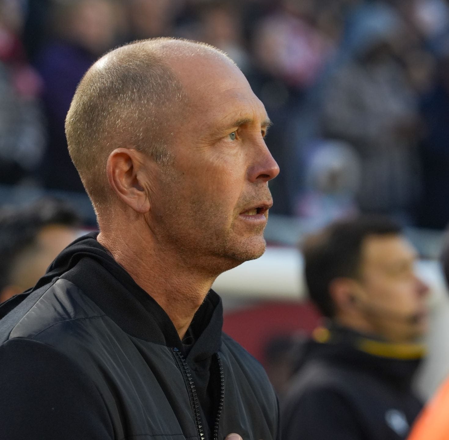 Close up shot of Gregg Berhalter