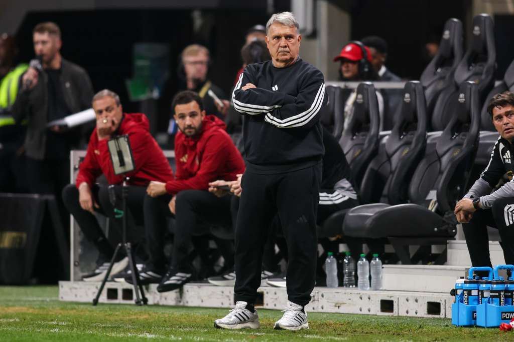 Tata Martino at Mercedez-Benz Stadium in Atlanta, GA