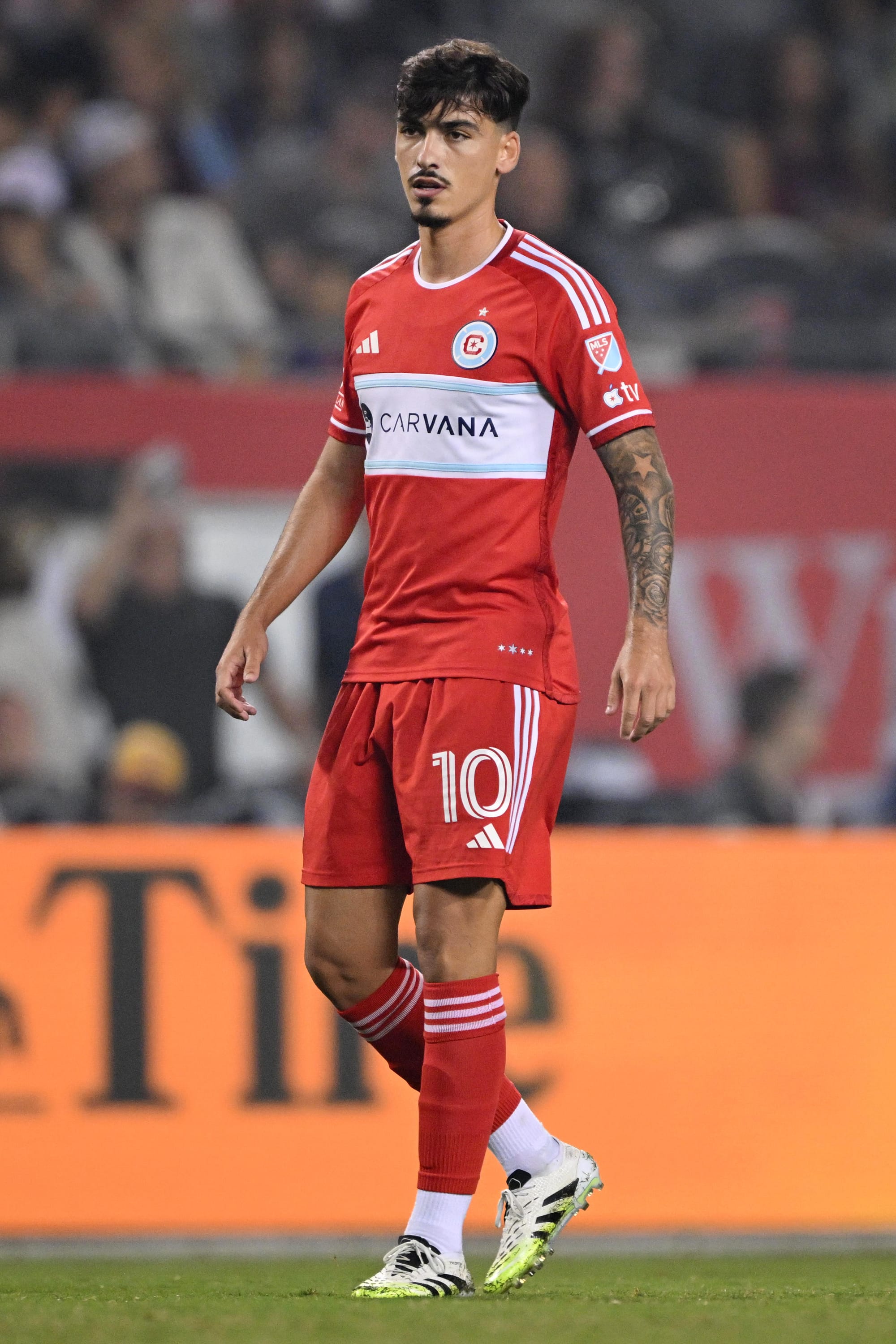 André Franco standing during a game.
