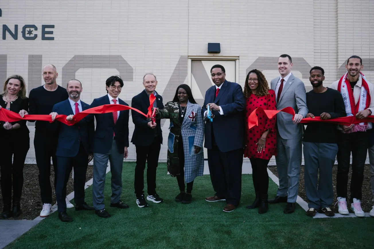 Chicago Fire Endeavor Health Performance Center Ribbon Cutting