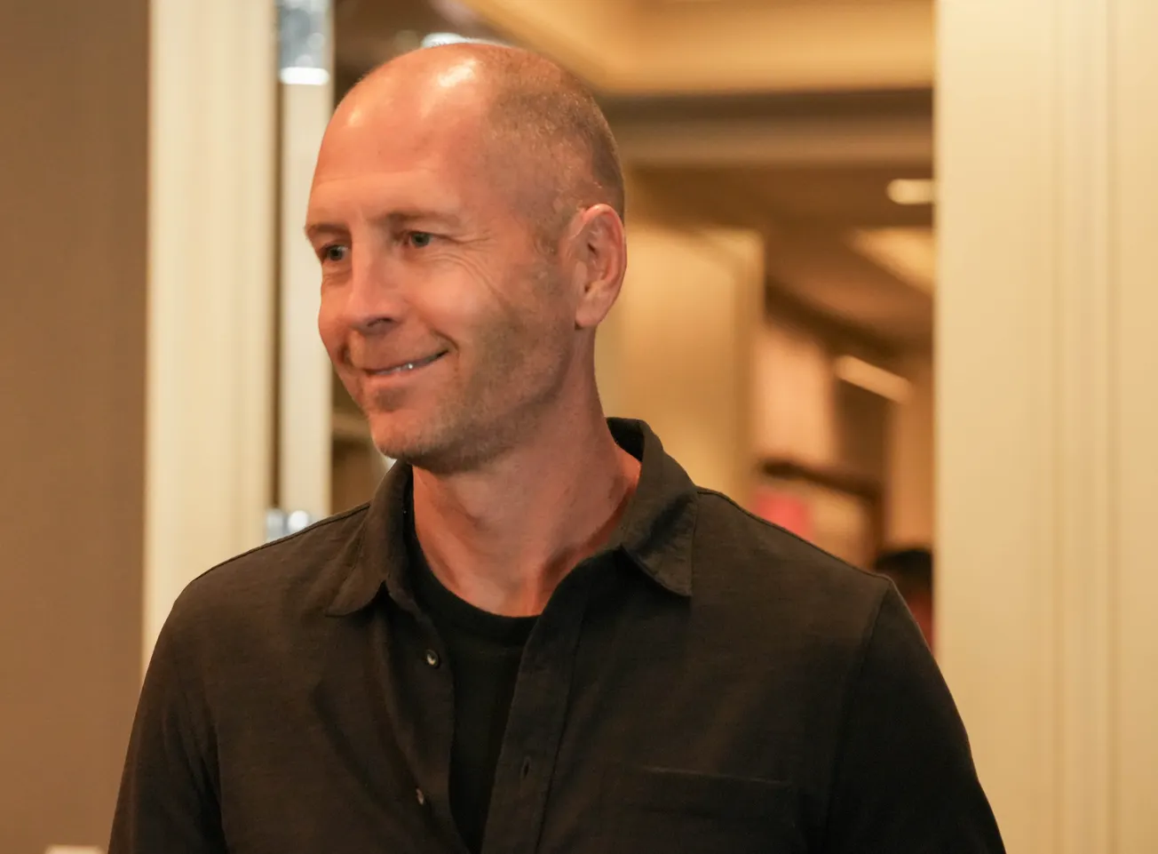 Close up shot of Gregg Berhalter as he is named Director of Football and Head Coach for the Chicago Fire