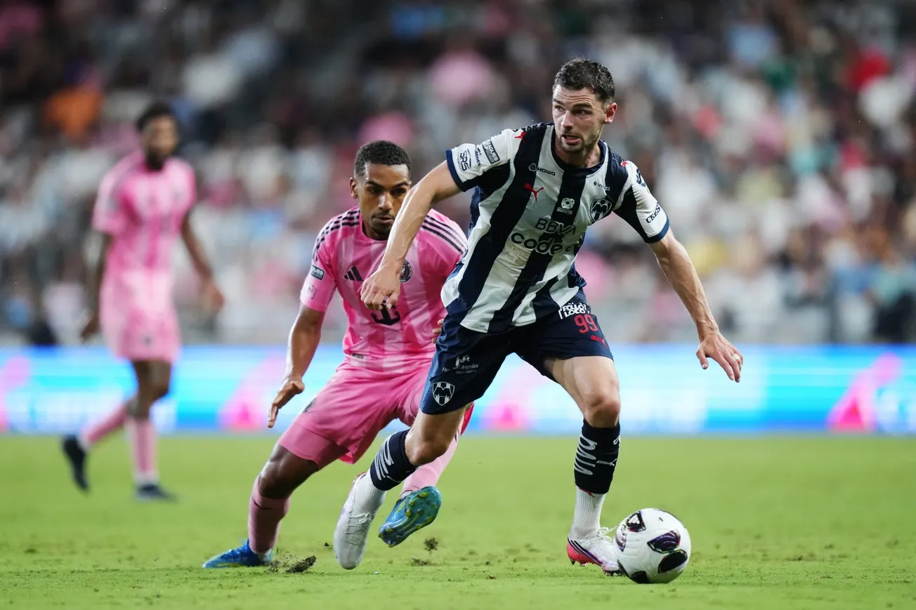 Hugo Cuypers of CF Monterrey plays against Inter Miami in the 2206 Leagues Cup