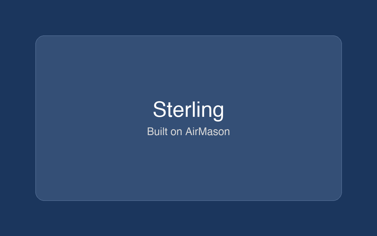 Sterling employee handbook built on AirMason
