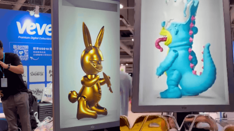 💥 From Digital to Dimensional: VeVe x Looking Glass at New York Comic Con