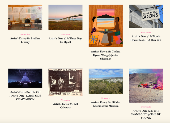 What Is The Artist's Date Series?