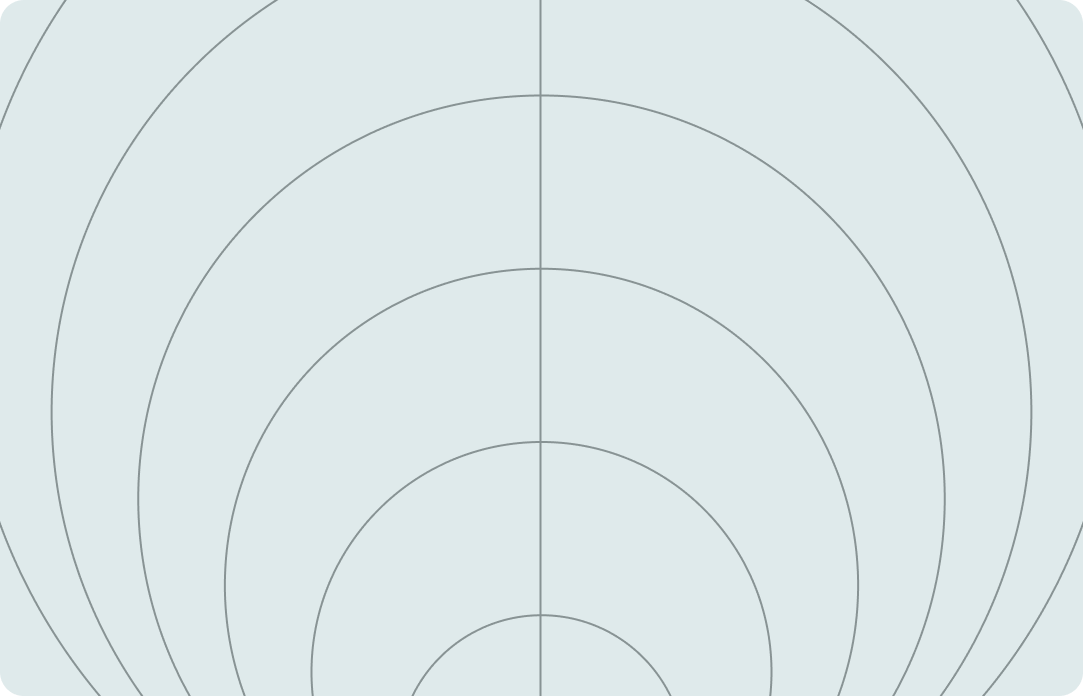 Minimalist ripple chart symbolizing how thoughtful remote team management uncovers hidden employee potential