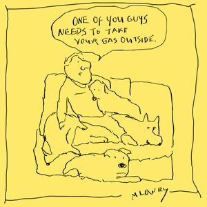 Gas outside