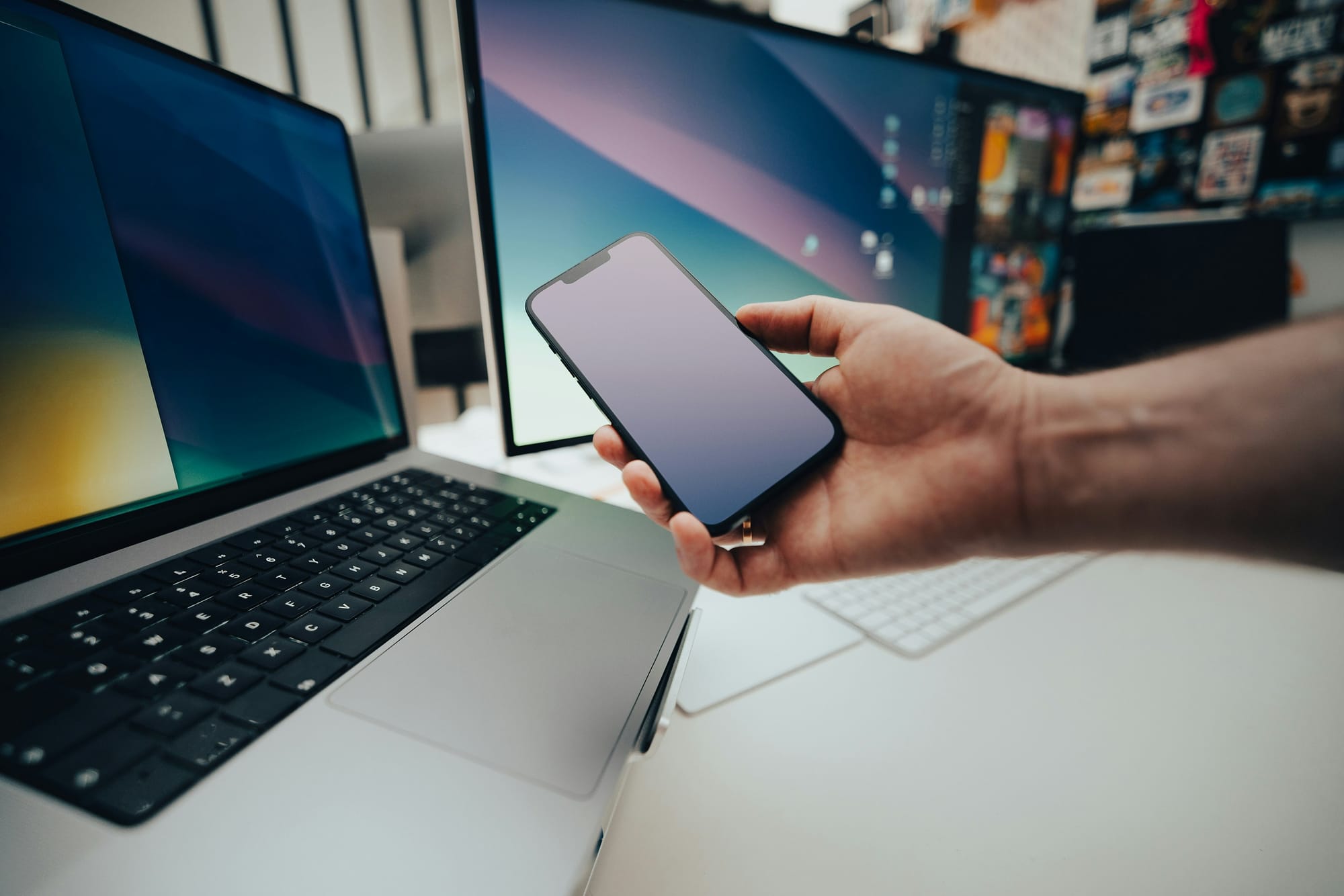 Person Holding Phone - Vidnoz AI