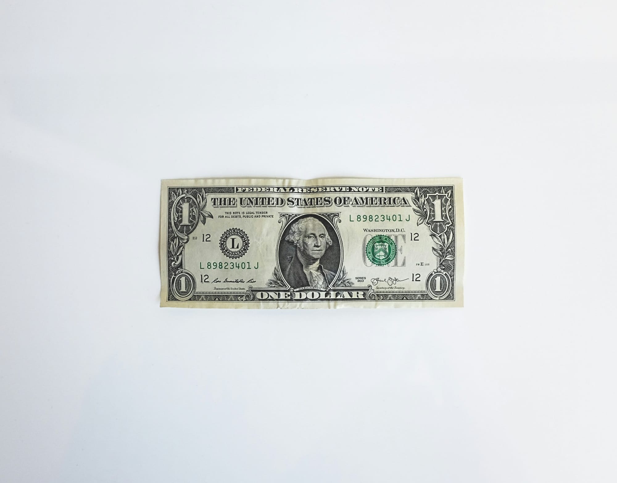 dollar bill on table - Instagram Gifts Monetization