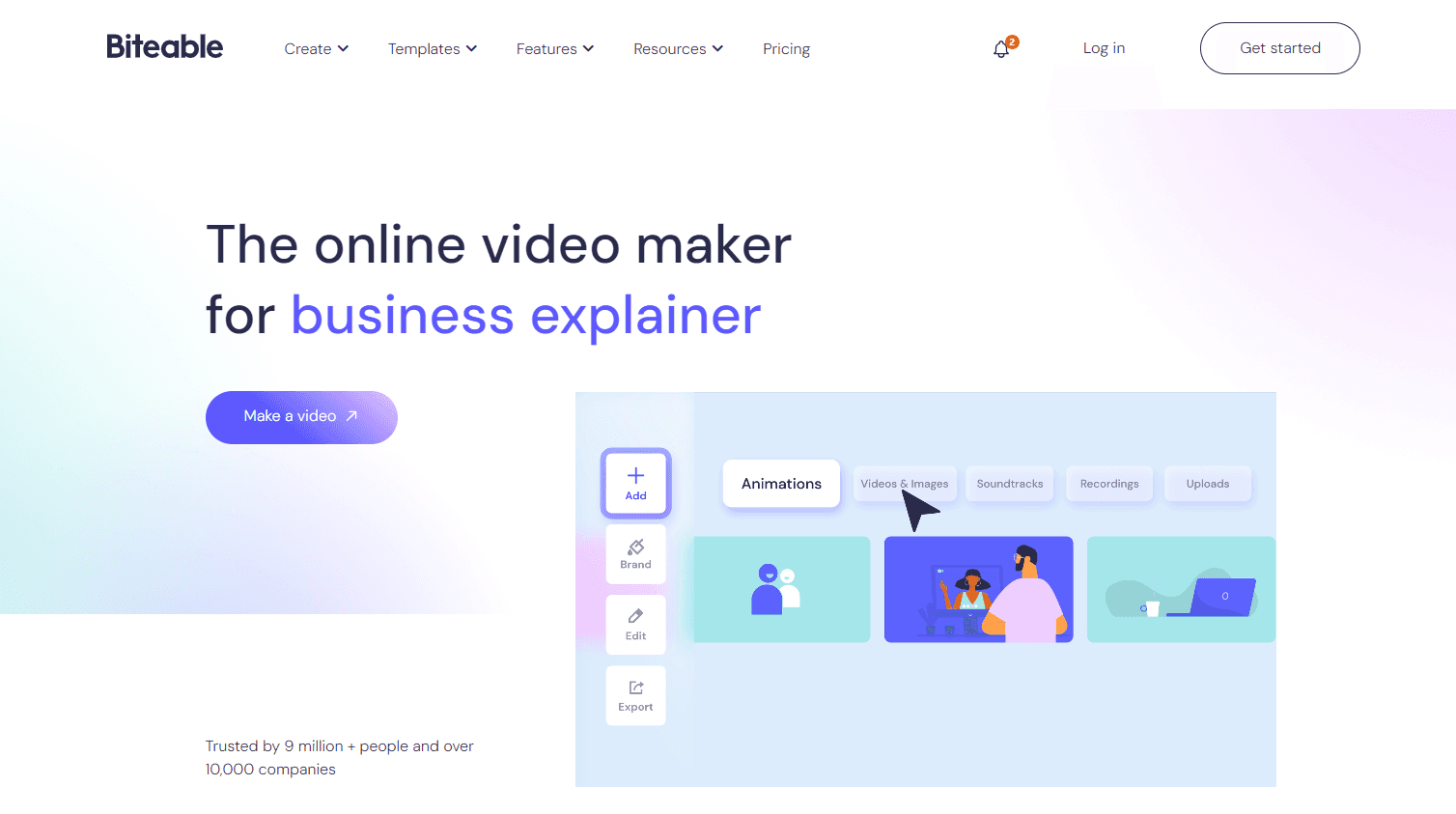 Biteable - Content Creator Tools