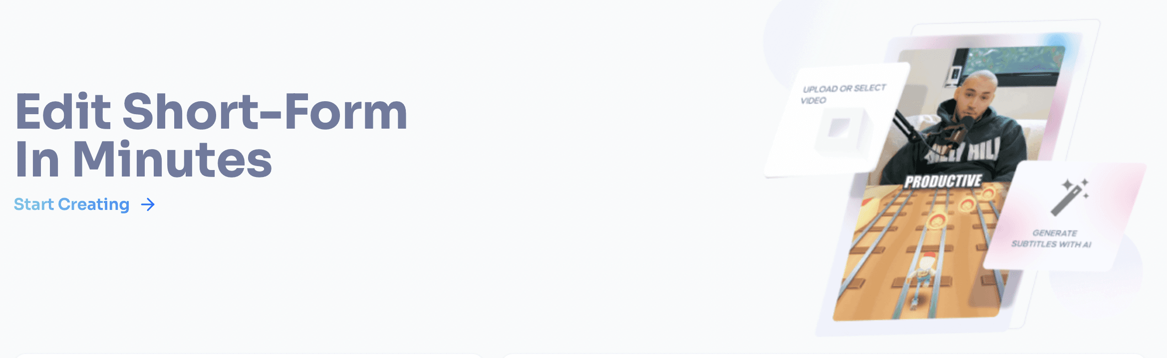 edit videos - video content creation