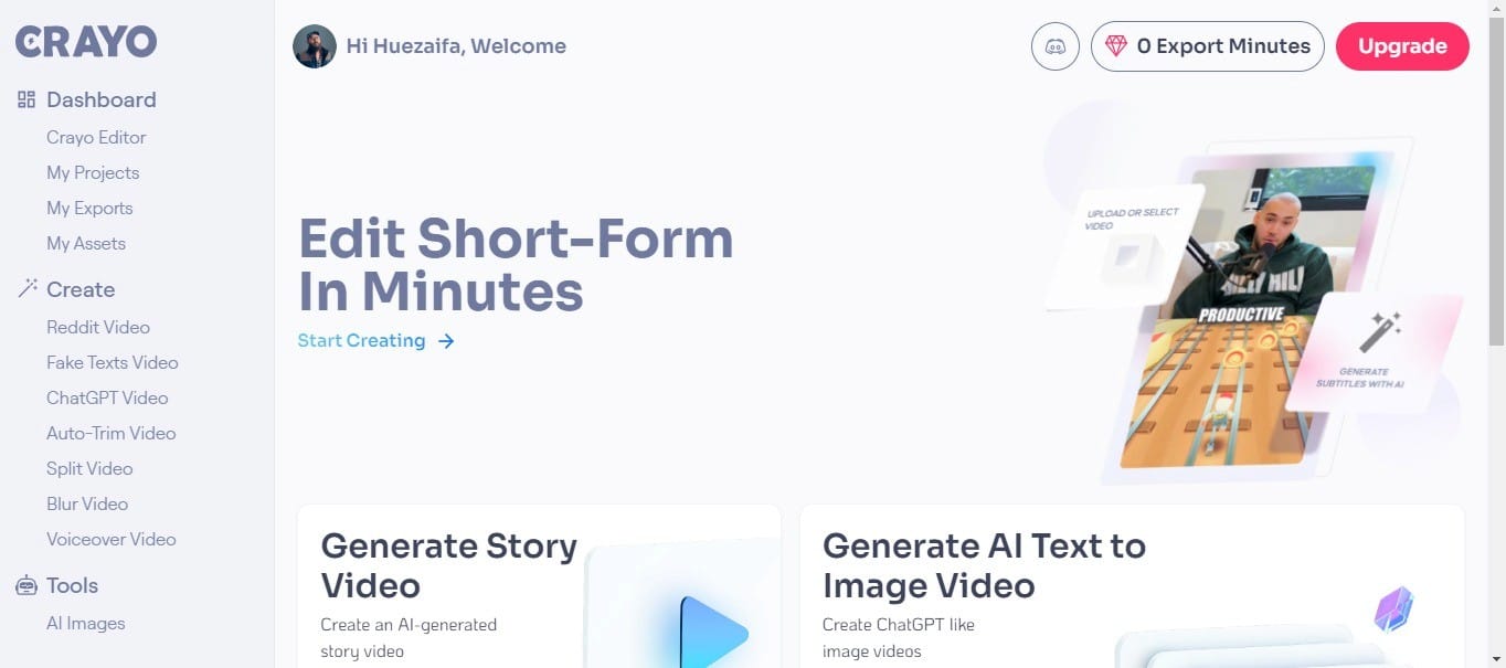 Crayo - Content Creator Tools