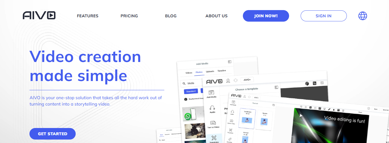 aivo -  Fliki Alternatives