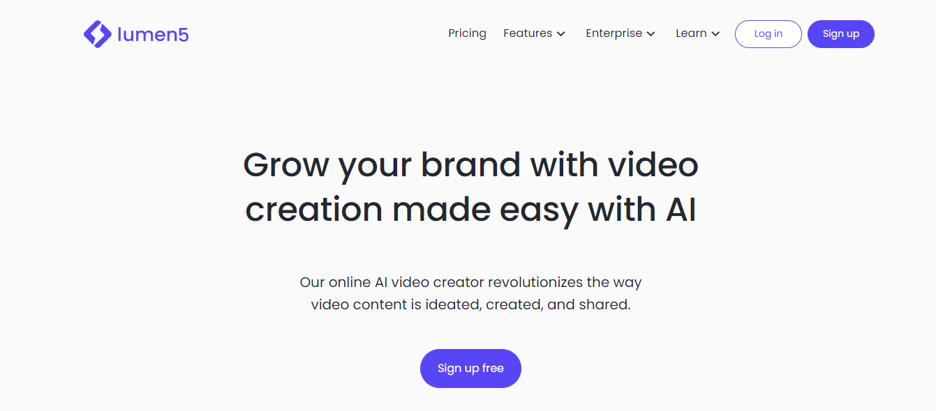 lumen 5 -  Fliki Alternatives