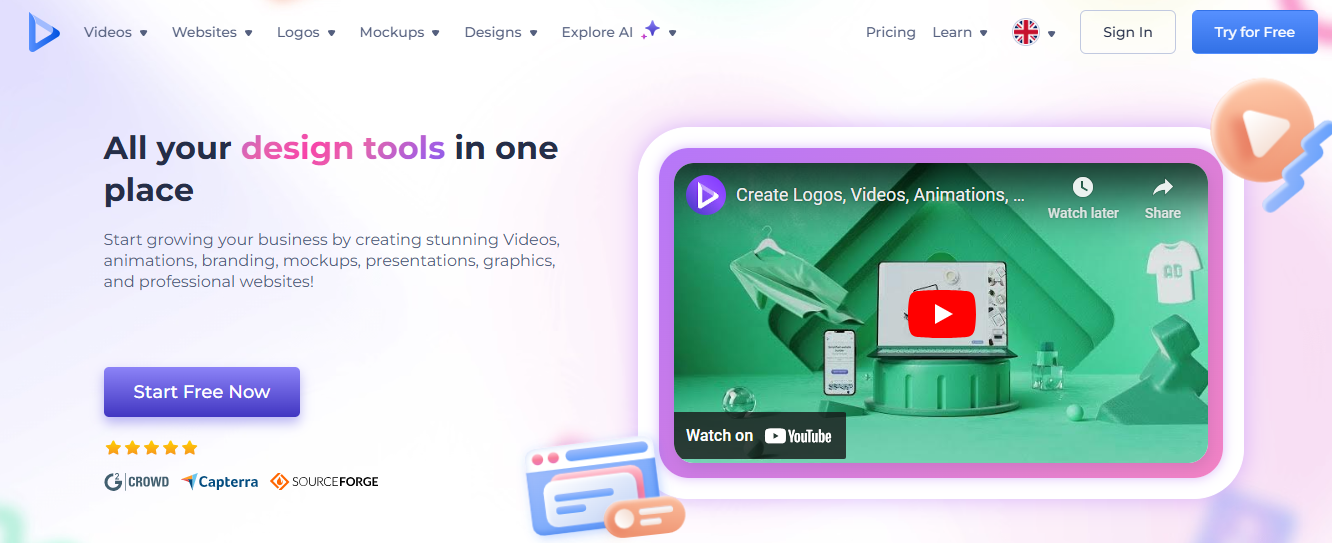 renderforest - Vyond Alternatives