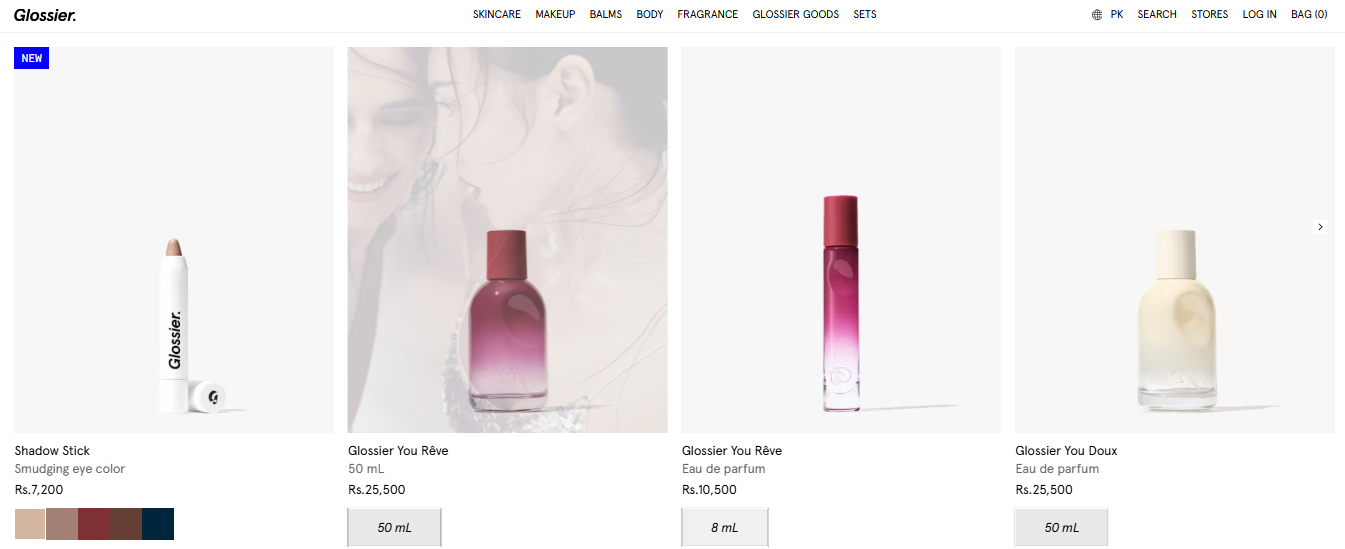 glossier - Social Media Marketing and Strategy