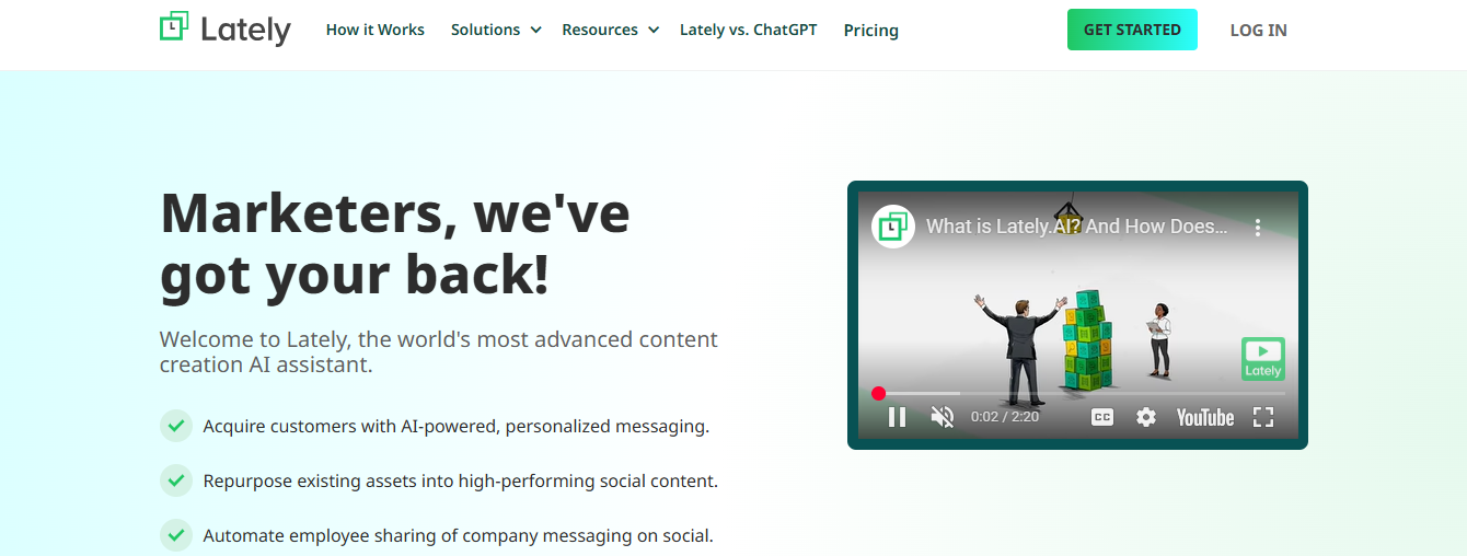 lately - Instagram Marketing Tools