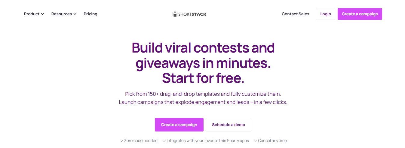 short stack - Instagram Marketing Tools