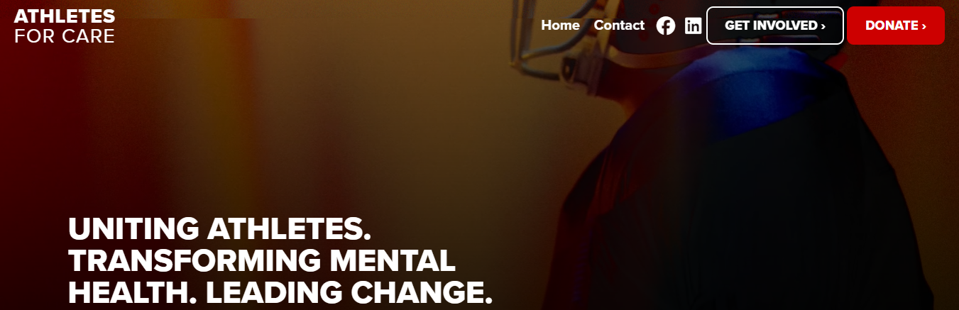 athletes for care - Content Marketing Storytelling