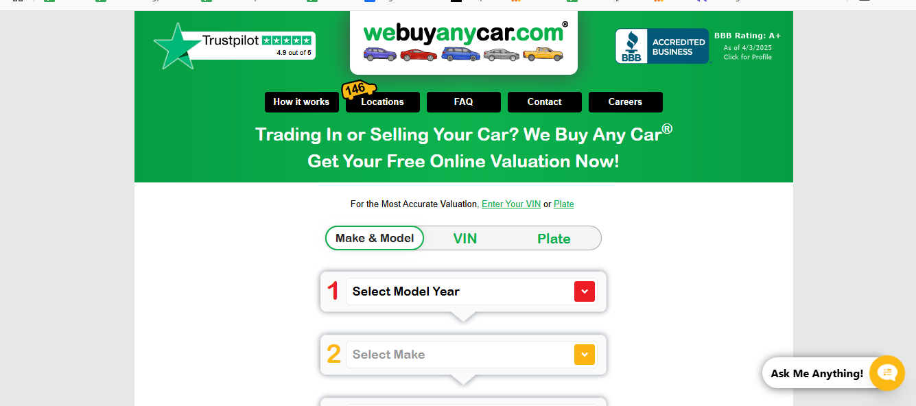 we buy any car - Viral Marketing Examples
