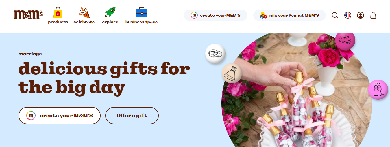 m&ms - Viral Marketing Examples