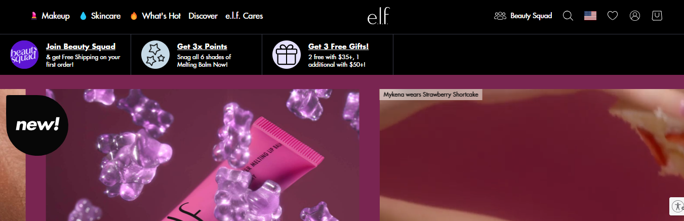 elf - Viral Marketing Examples