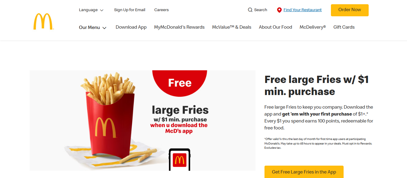 mc donalds - Pros of Using Twitter for Marketing