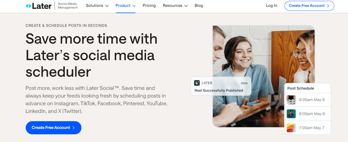 later - Best Social Media Marketing Tools