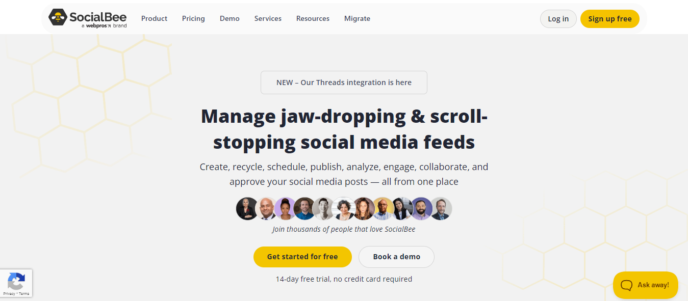social bee - Best Social Media Marketing Tools