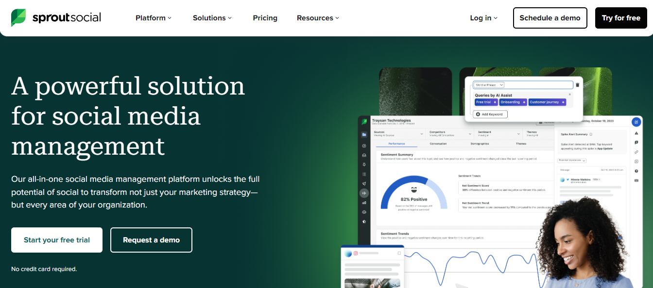 sprout social - Best Social Media Marketing Tools