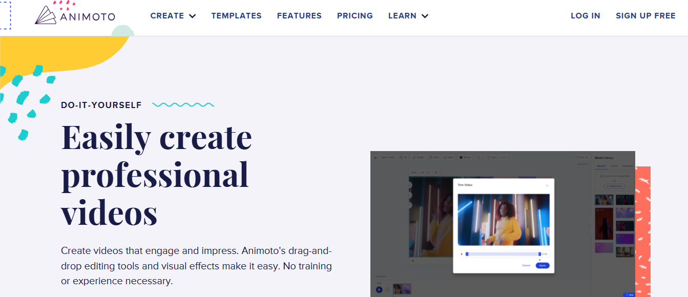 animoto - Brand Storytelling Tools