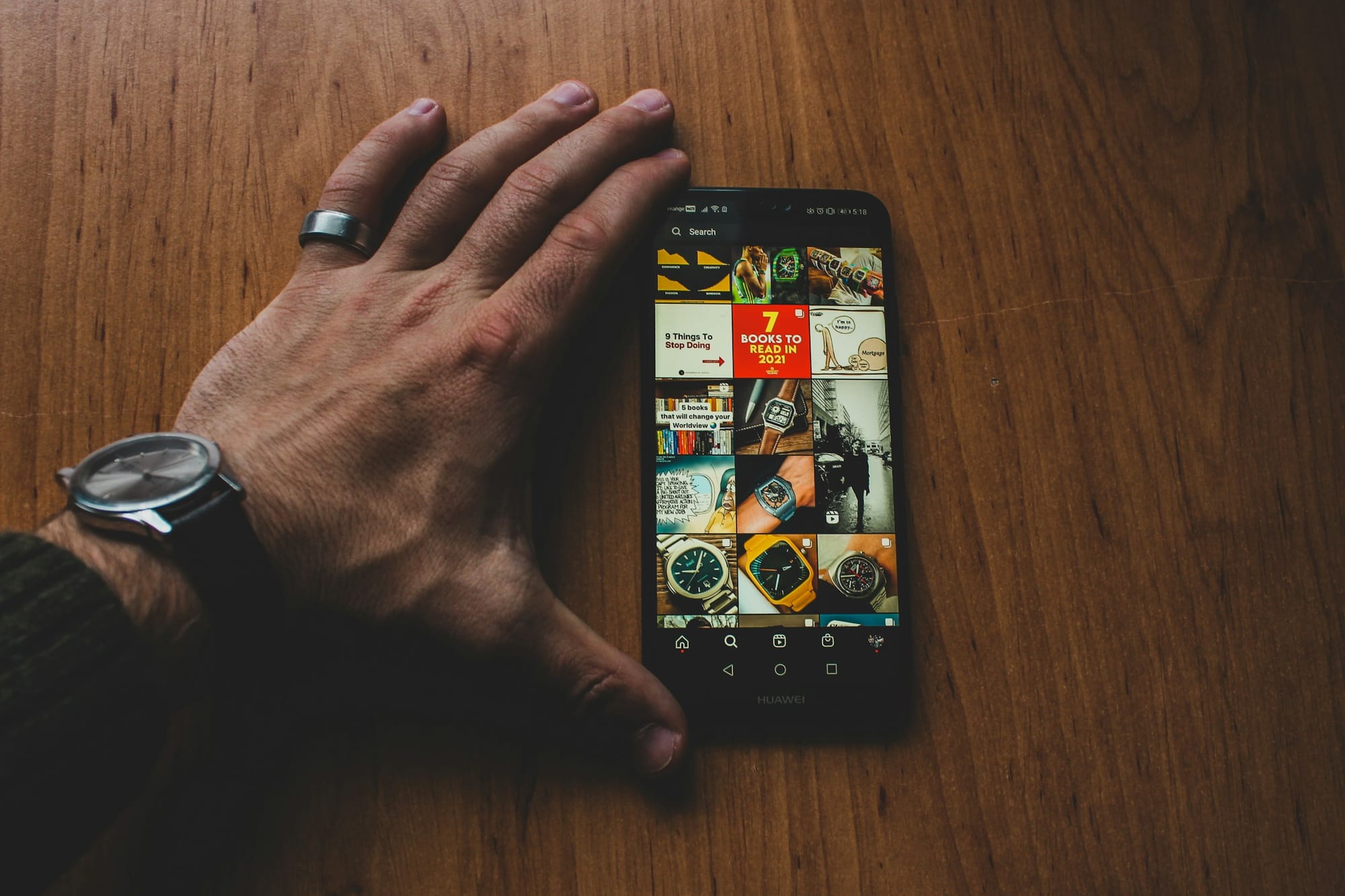 Person Using Mobile - How to Post a Reel on Instagram Story