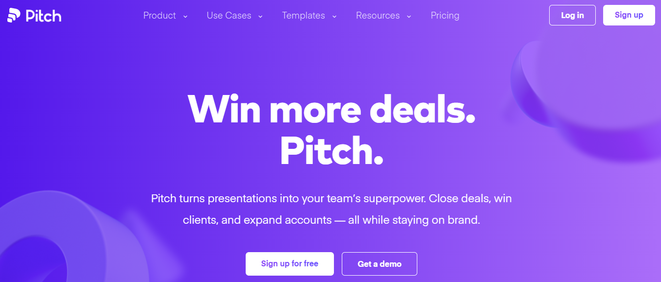 pitch - Brand Storytelling Tools