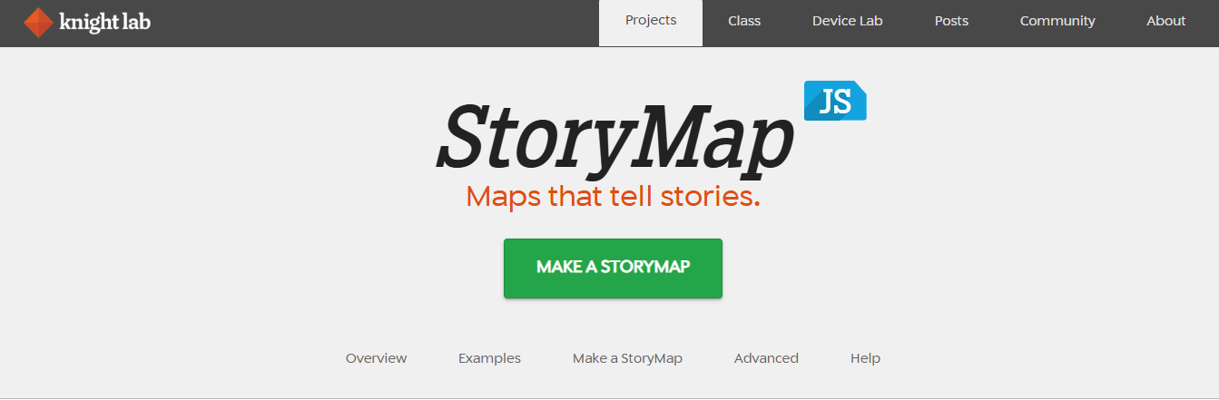 story map js - Brand Storytelling Tools