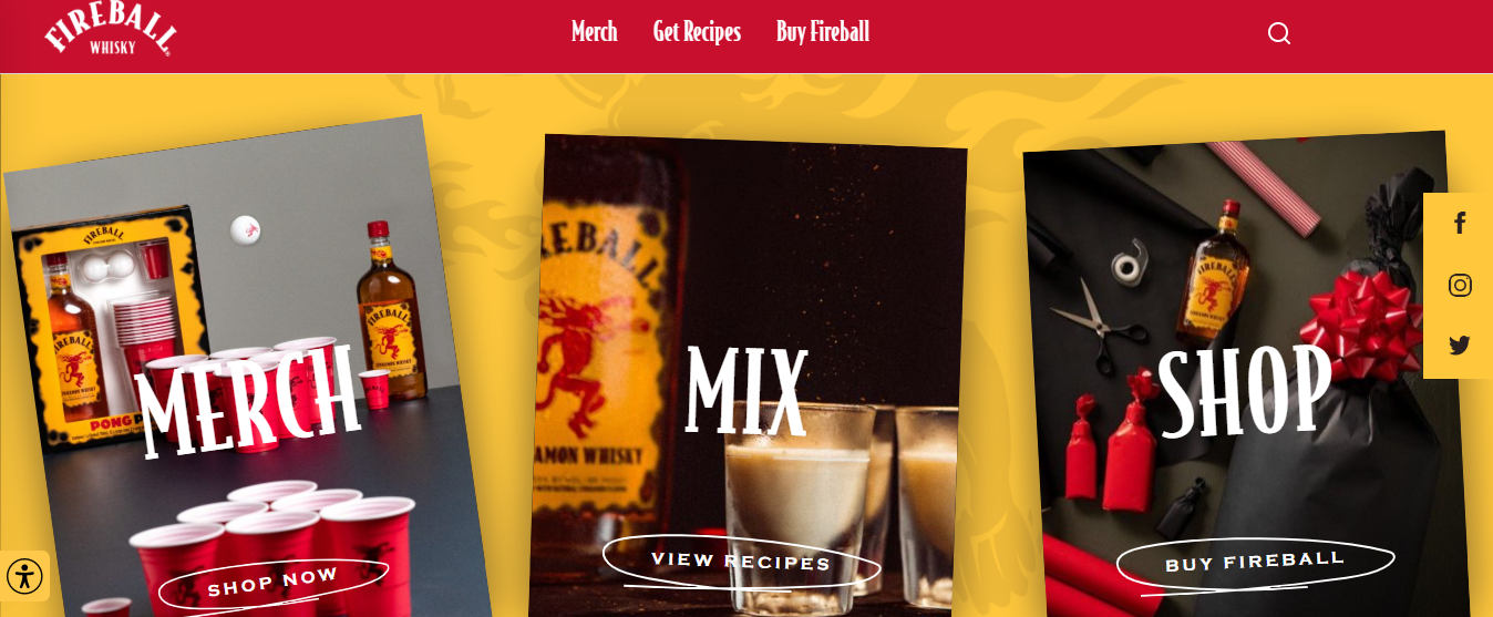 fireball whiskey - Viral Social Media Campaigns
