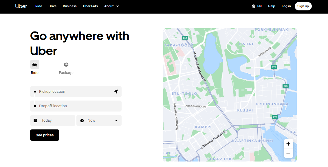 uber - Twitter Campaigns