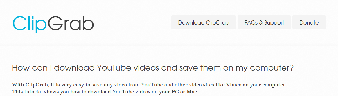 clip grab - How to Download YouTube Videos 