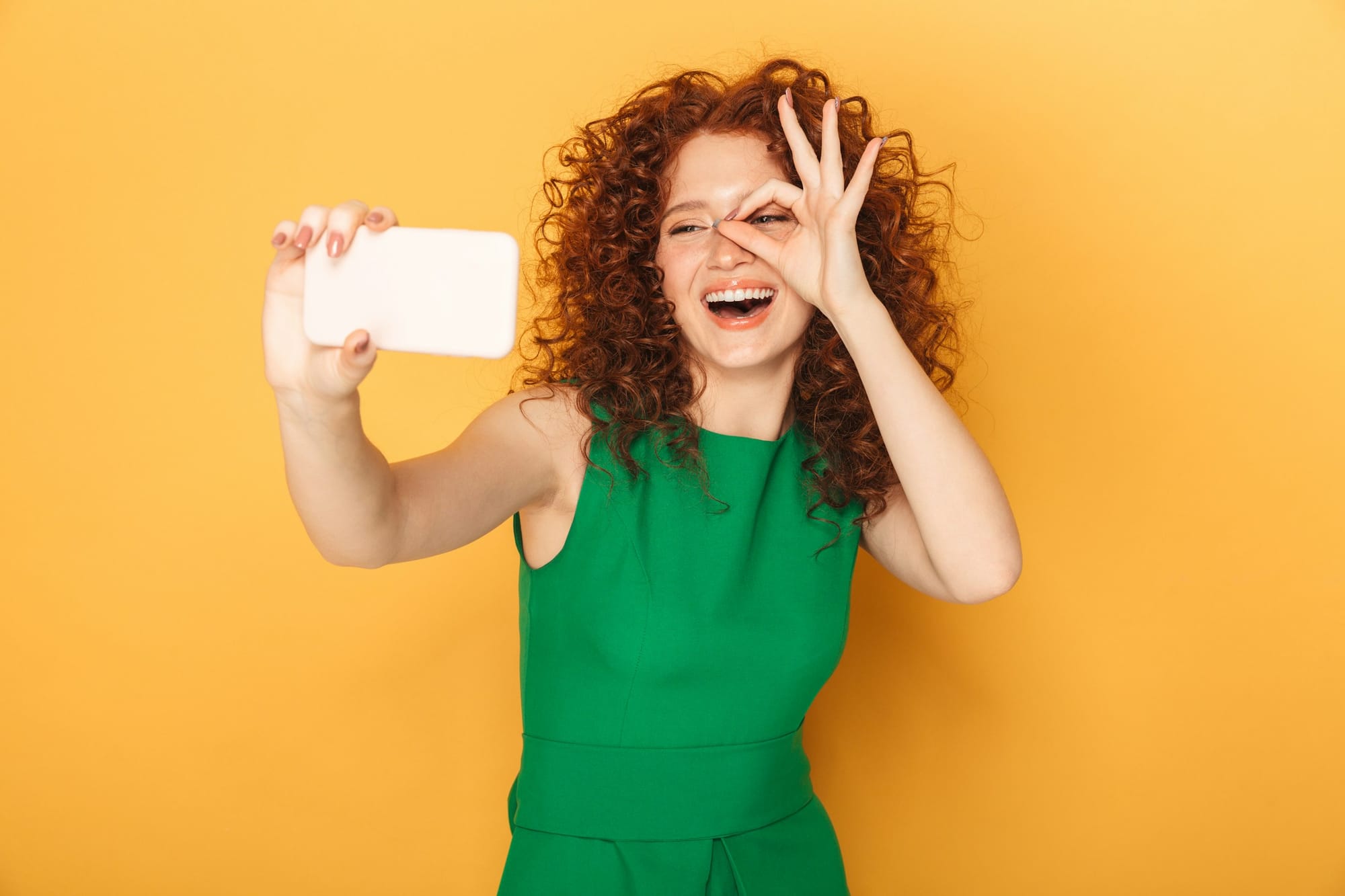 Lady Holding Phone - Most Liked Instagram Reels