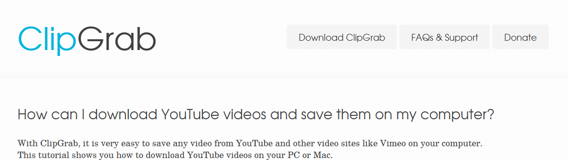 clip grab - Is It Illegal to download YouTube Videos